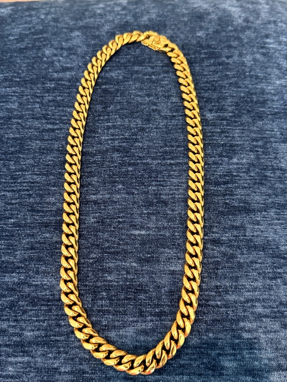 KRKC&CO Gold 12mm Miami Cuban Chain 20 Inch